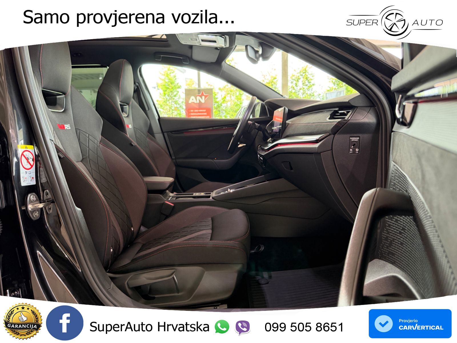 Škoda Octavia Combi RS 2.0 TDI (200 KS) DSG LED+GR SJED+ACC