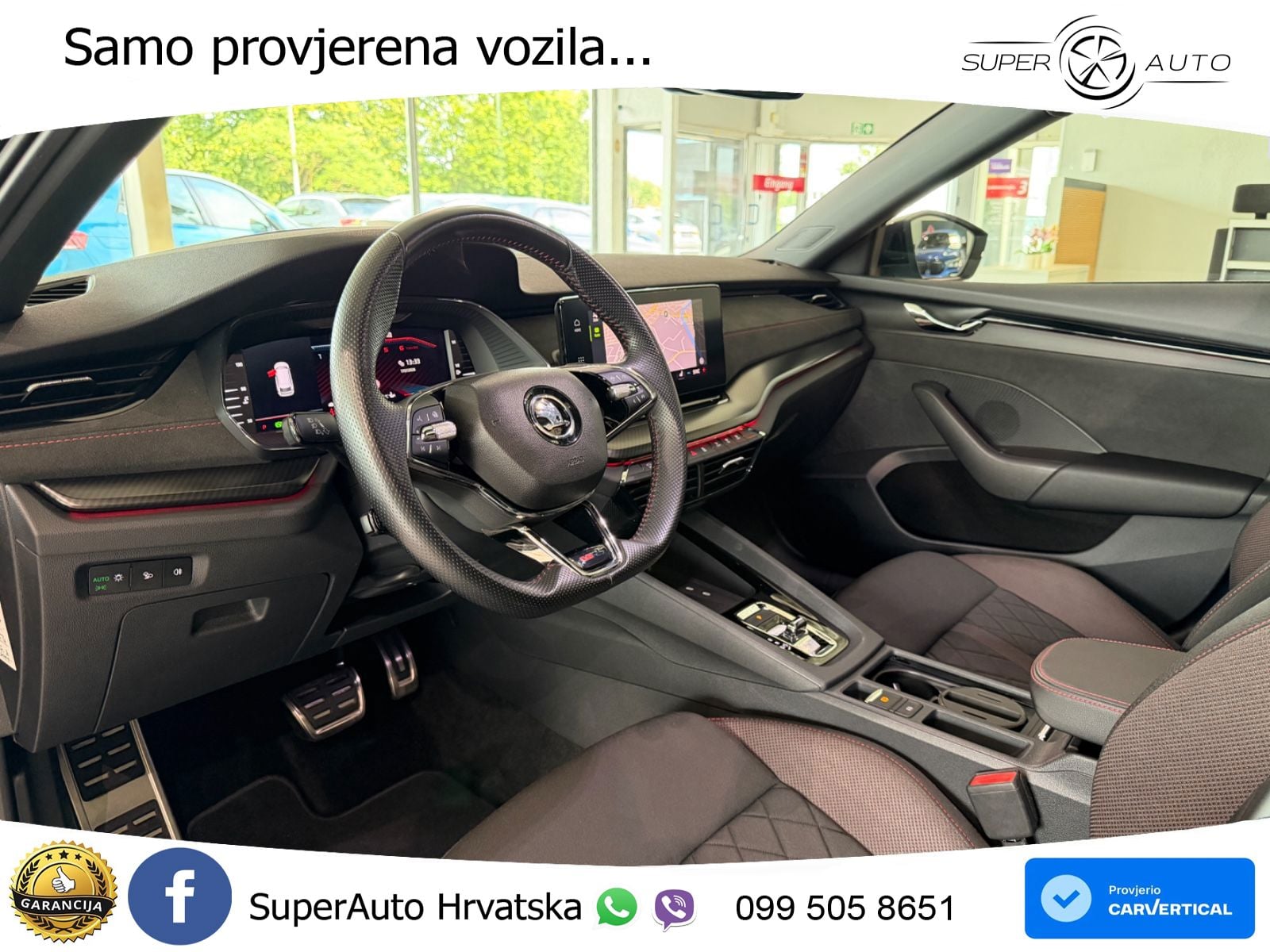 Škoda Octavia Combi RS 2.0 TDI (200 KS) DSG LED+GR SJED+ACC