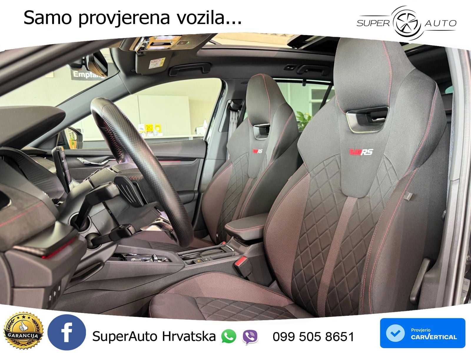 Škoda Octavia Combi RS 2.0 TDI (200 KS) DSG LED+GR SJED+ACC