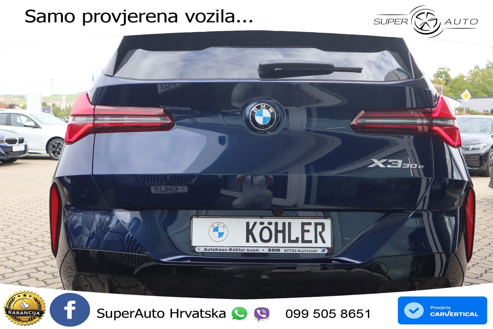 BMW X3 30e xDrive Steptronic M Sport LED+GR SJED+ACC