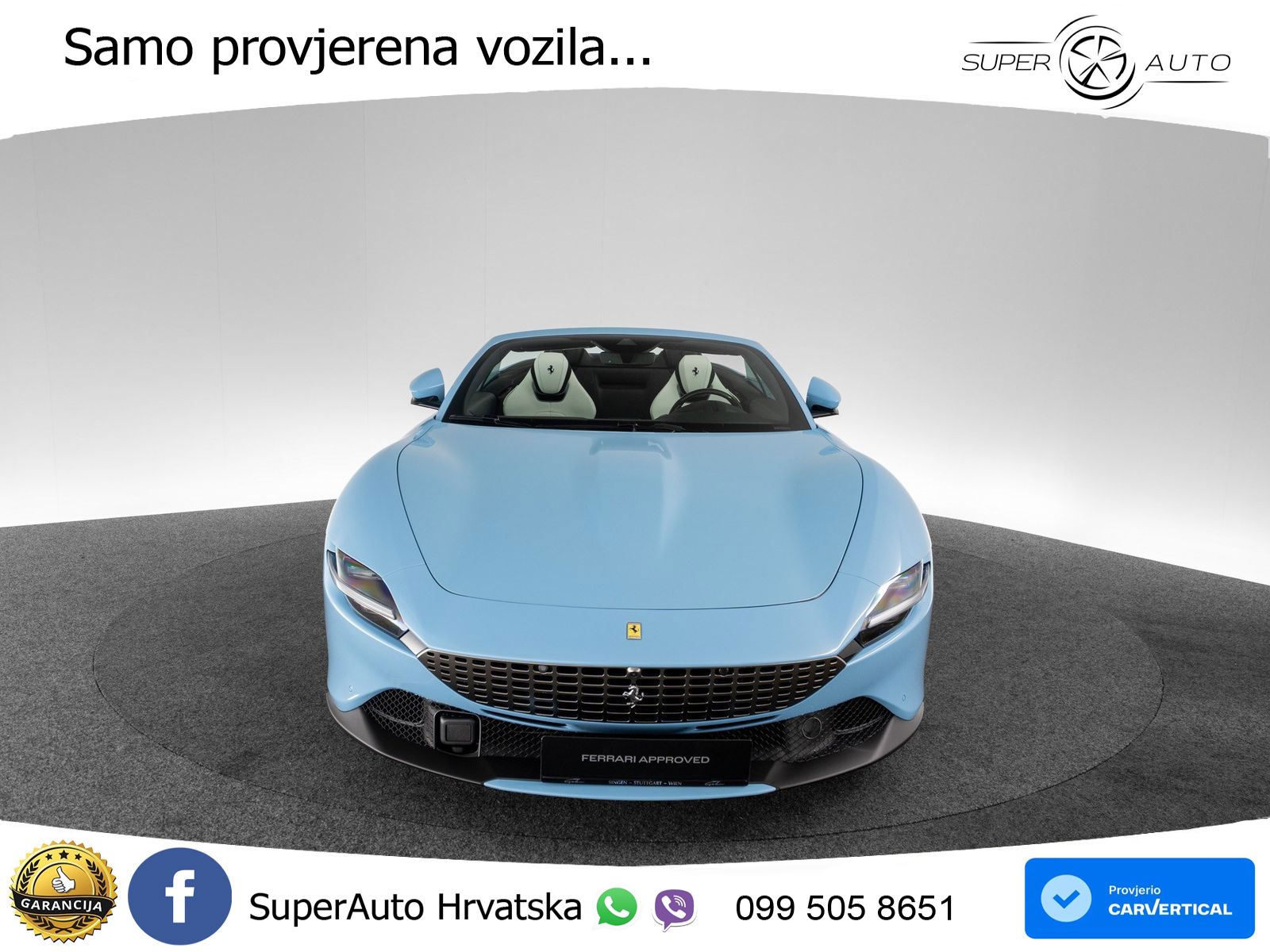 Ferrari Roma Spider 3.9 V8 (620 KS) F1 DCT LED+GR SJED+ACC