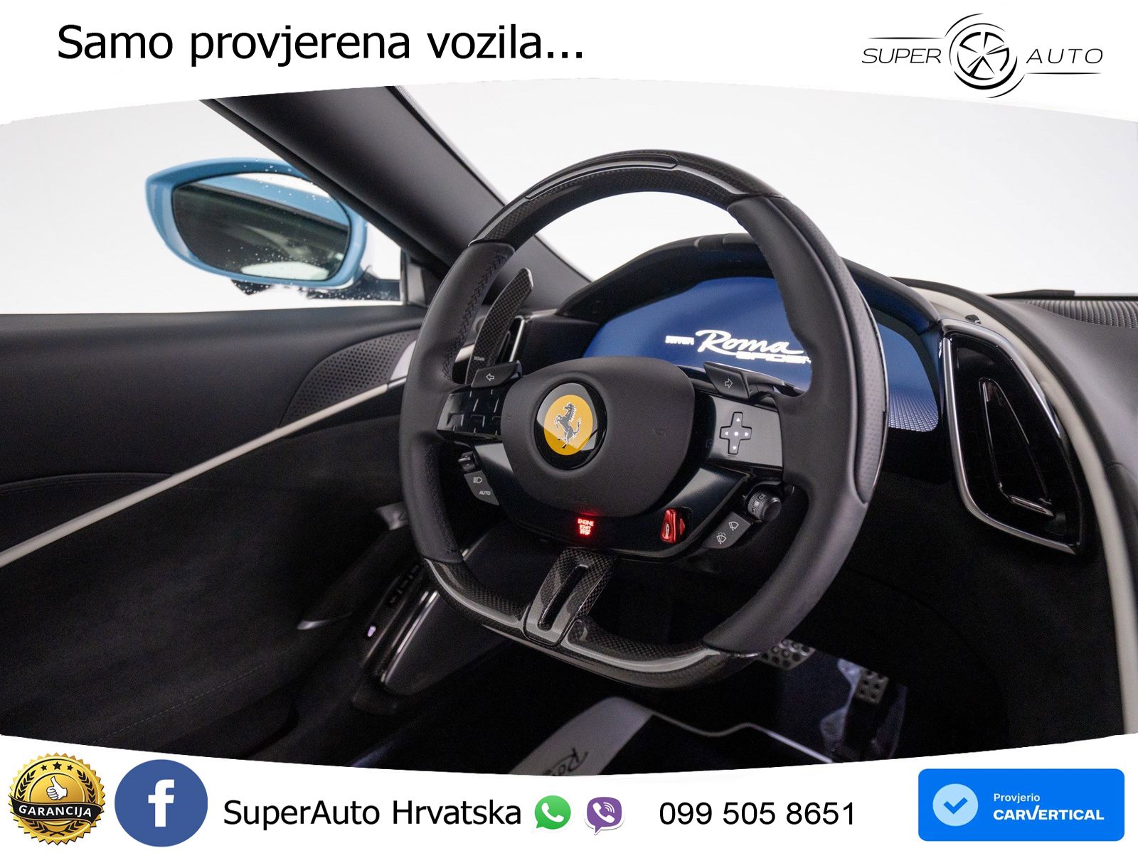 Ferrari Roma Spider 3.9 V8 (620 KS) F1 DCT LED+GR SJED+ACC