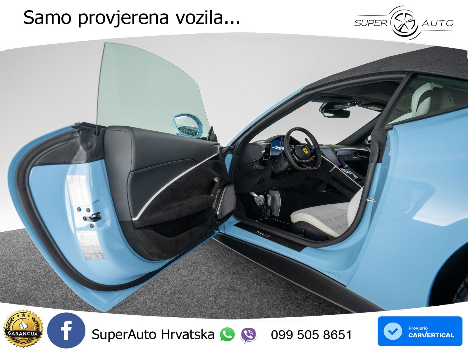 Ferrari Roma Spider 3.9 V8 (620 KS) F1 DCT LED+GR SJED+ACC