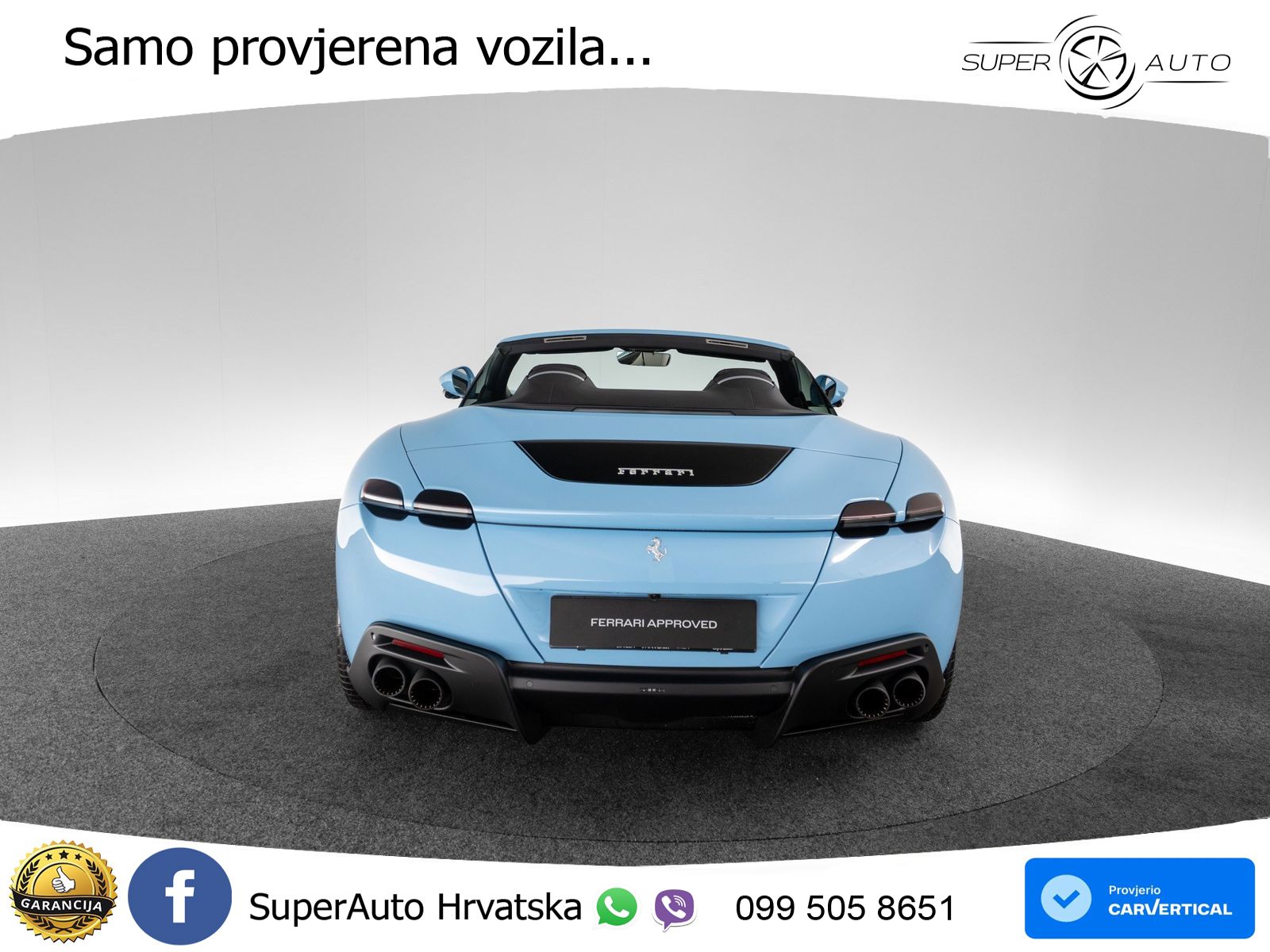 Ferrari Roma Spider 3.9 V8 (620 KS) F1 DCT LED+GR SJED+ACC