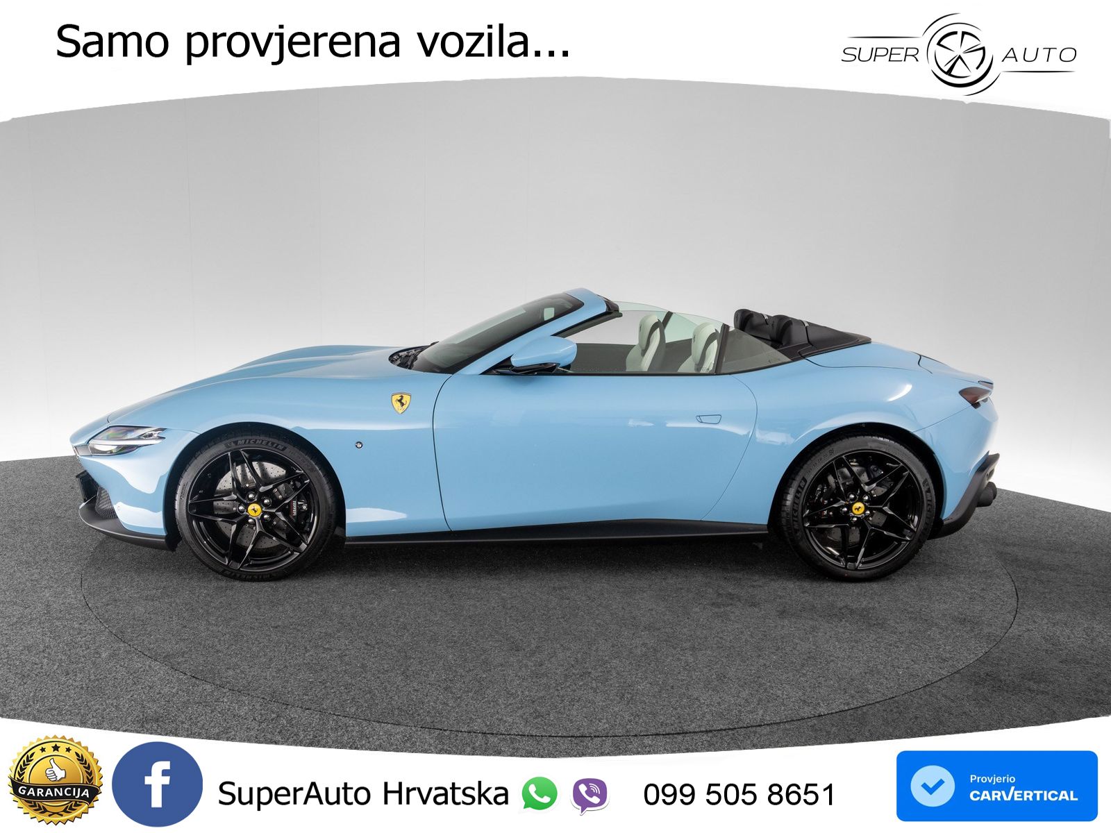 Ferrari Roma Spider 3.9 V8 (620 KS) F1 DCT LED+GR SJED+ACC