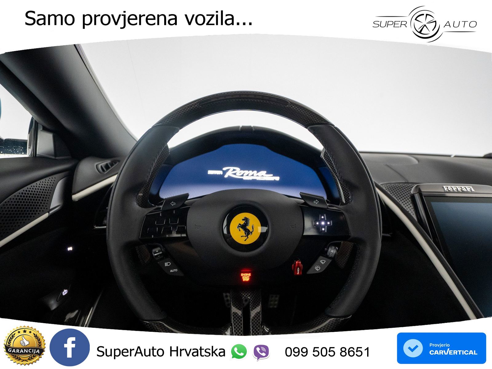 Ferrari Roma Spider 3.9 V8 (620 KS) F1 DCT LED+GR SJED+ACC