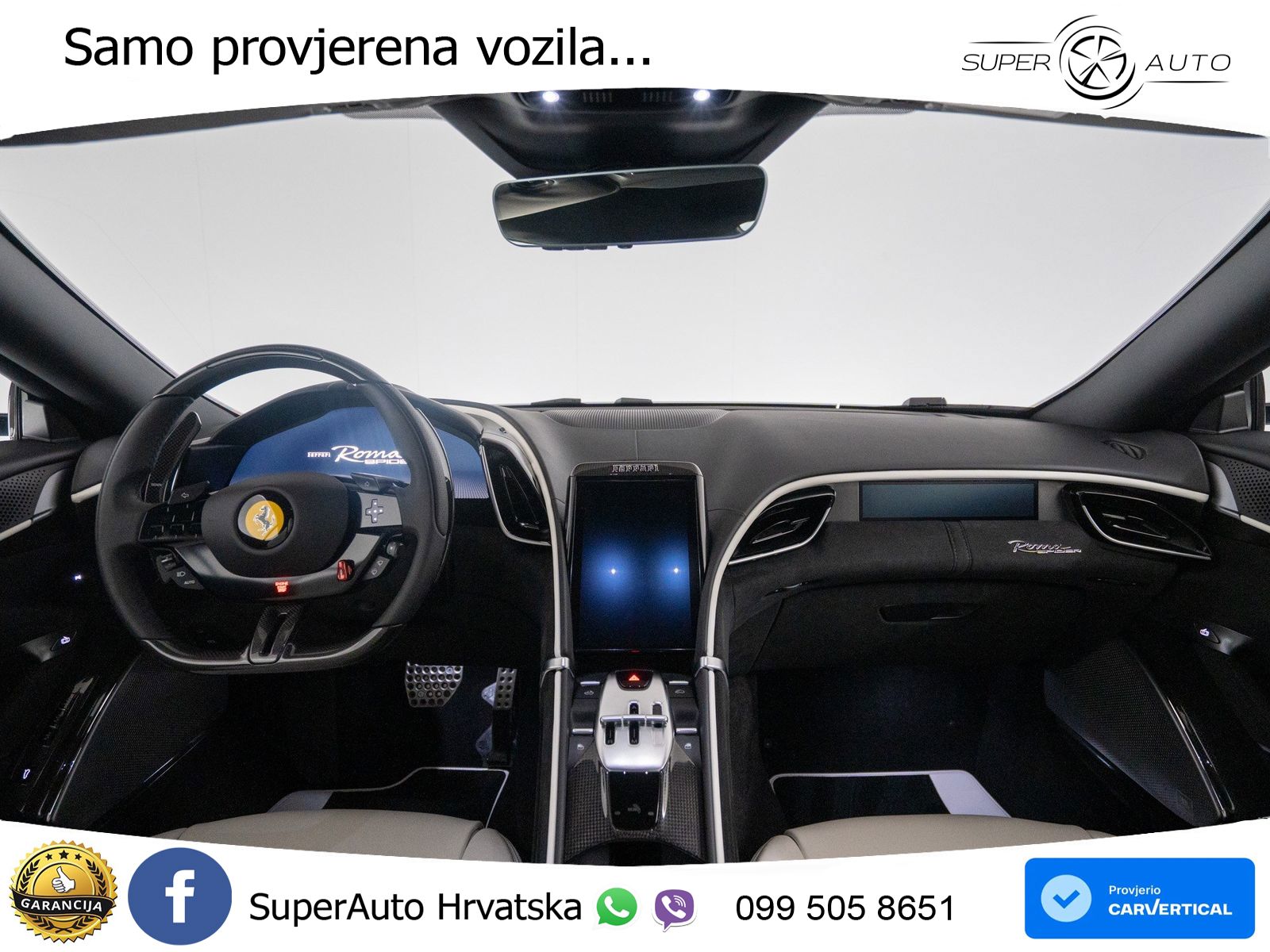 Ferrari Roma Spider 3.9 V8 (620 KS) F1 DCT LED+GR SJED+ACC