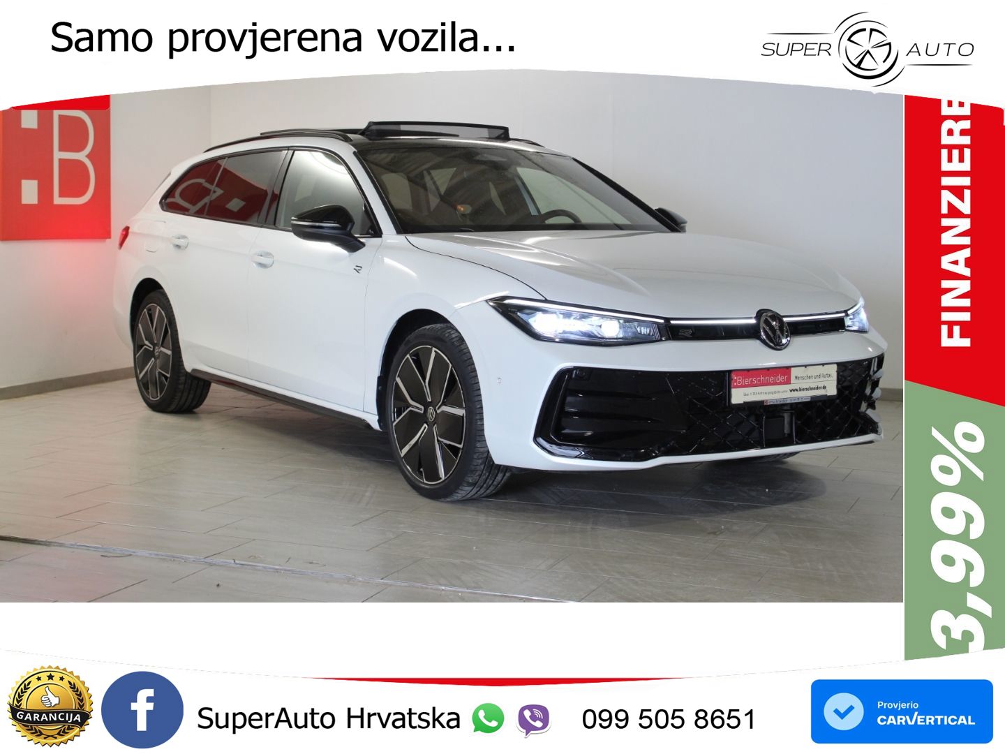 Volkswagen Passat Variant 1.5 TSI (272 KS) eHybrid DSG R-Line ACC+HEAD+4xGR SJED+360+PANO