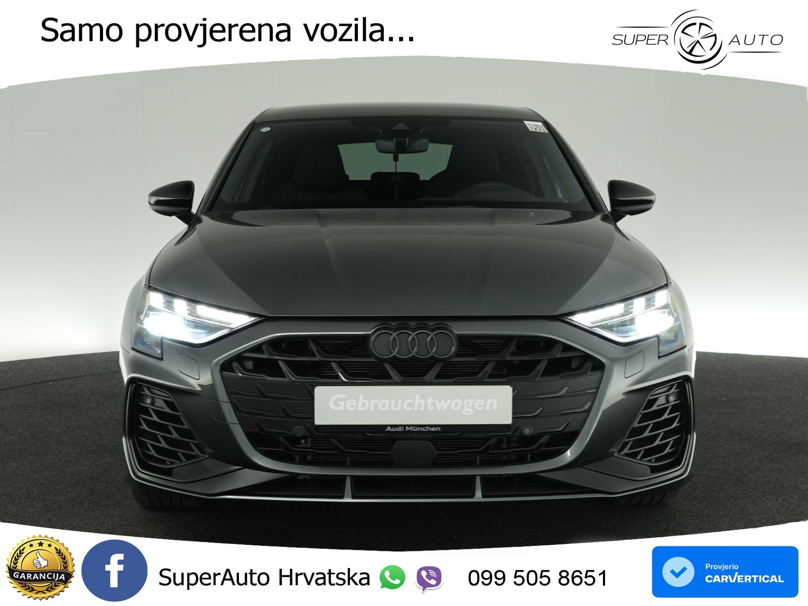 Audi S3 2.0 TFSI (333 KS) quattro S tronic MATRIX+GR SJED+KAM