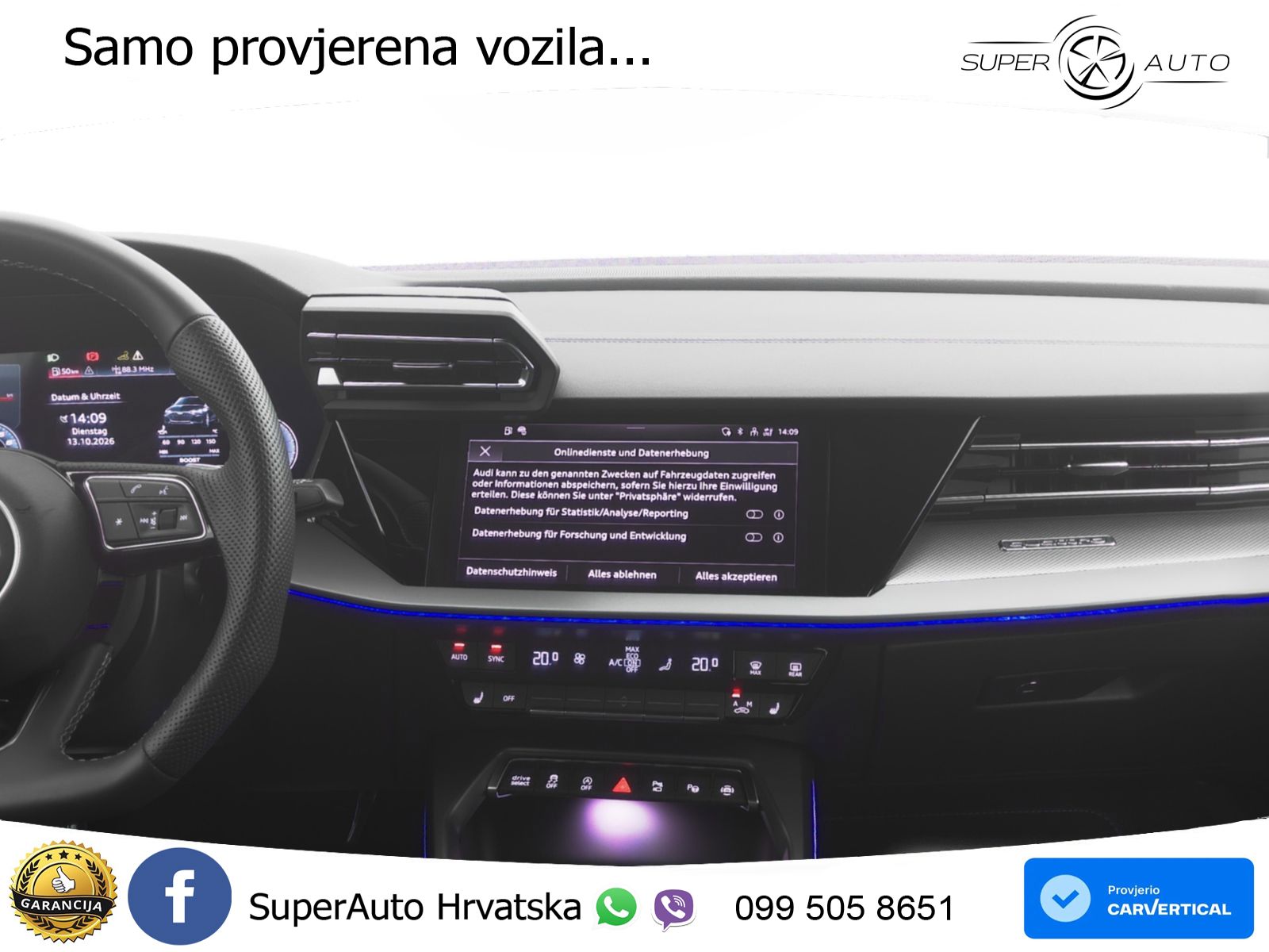 Audi S3 2.0 TFSI (333 KS) quattro S tronic MATRIX+GR SJED+KAM