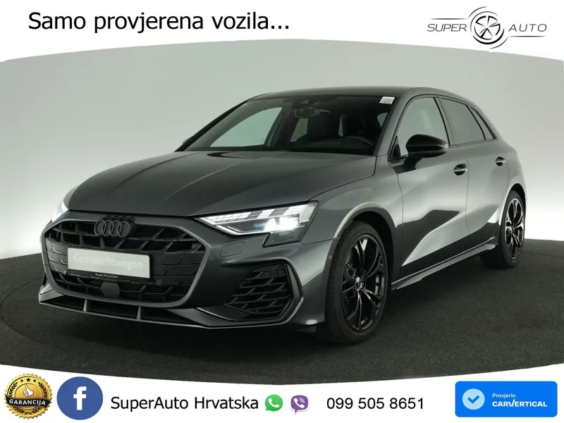 Audi S3 2.0 TFSI (333 KS) quattro S tronic MATRIX+GR SJED+KAM