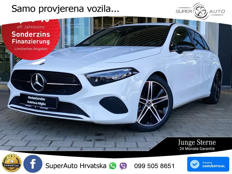 Mercedes-Benz A 180 7G-DCT LED+GR SJED+ACC