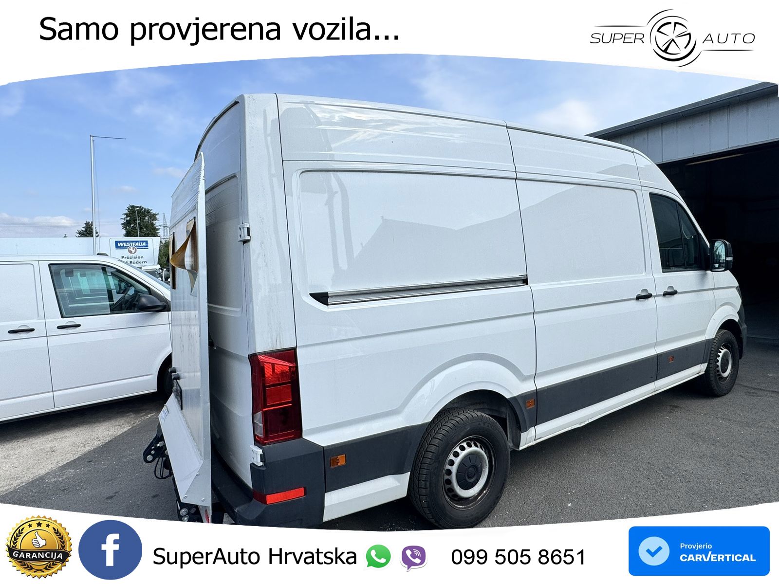 Volkswagen Crafter Kasten 35 MR L2H2 Isolierausbau*Rampe 140 KS