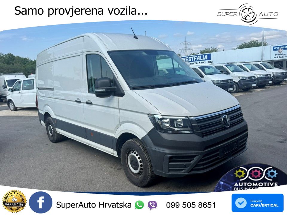 Volkswagen Crafter Kasten 35 MR L2H2 Isolierausbau*Rampe 140 KS