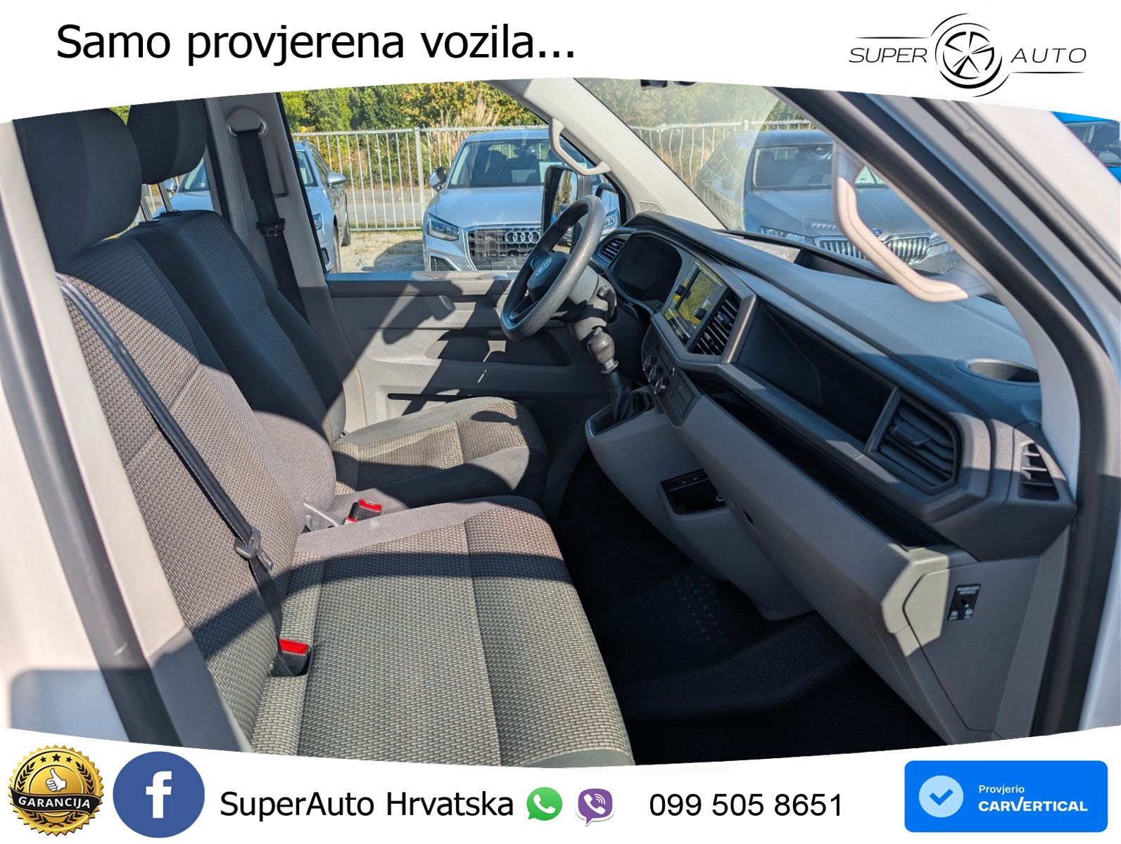 Volkswagen T6.1 Transporter Pritsche lang Doppelkabine 110 KS