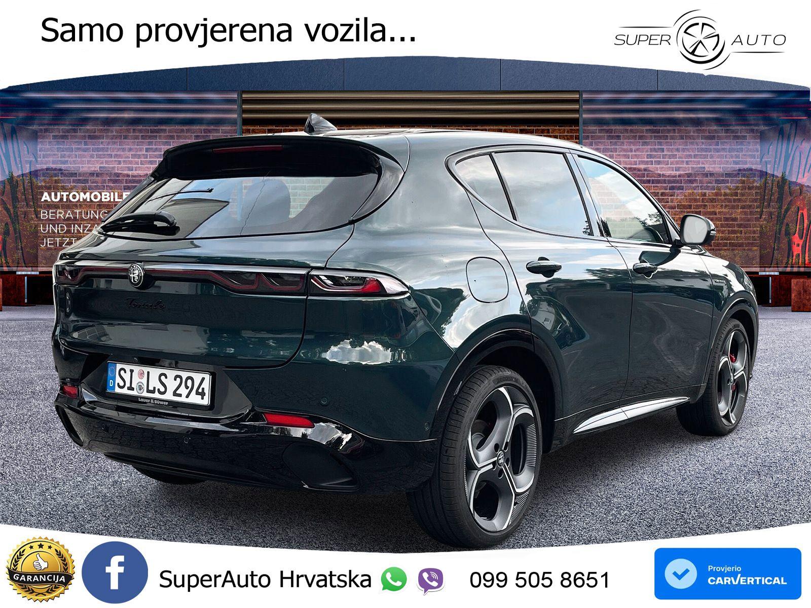 Alfa Romeo Tonale 1.5 VGT (174 KS) Hybrid TCT LED+ACC
