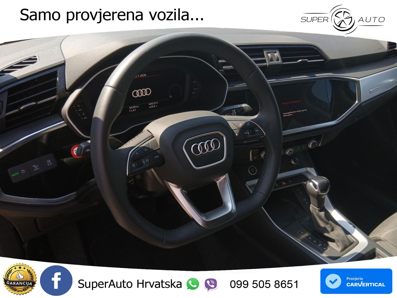 Audi Q3 1.5 TFSI (150 KS) S tronic LED+GR SJED+ACC