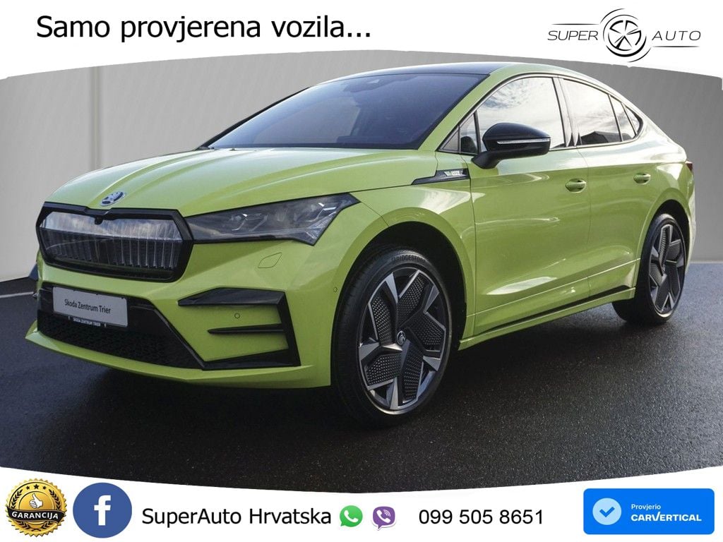 Škoda Enyaq iV RS 82 kWh (340 KS) AWD Lounge LED+GR SJED+ACC