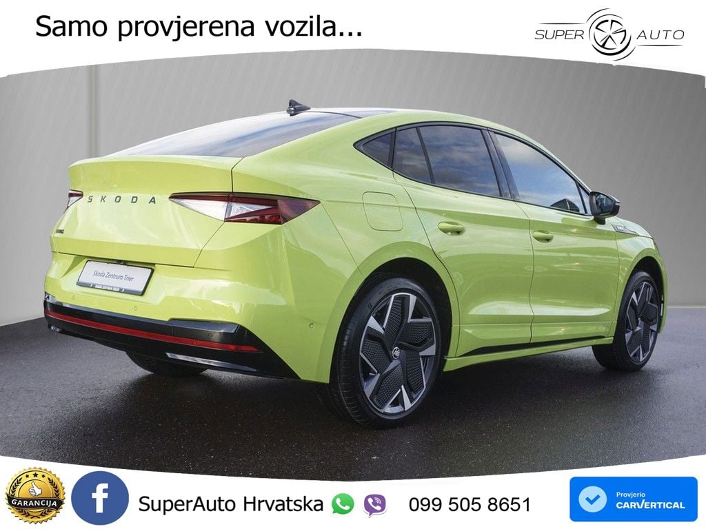 Škoda Enyaq iV RS 82 kWh (340 KS) AWD Lounge LED+GR SJED+ACC