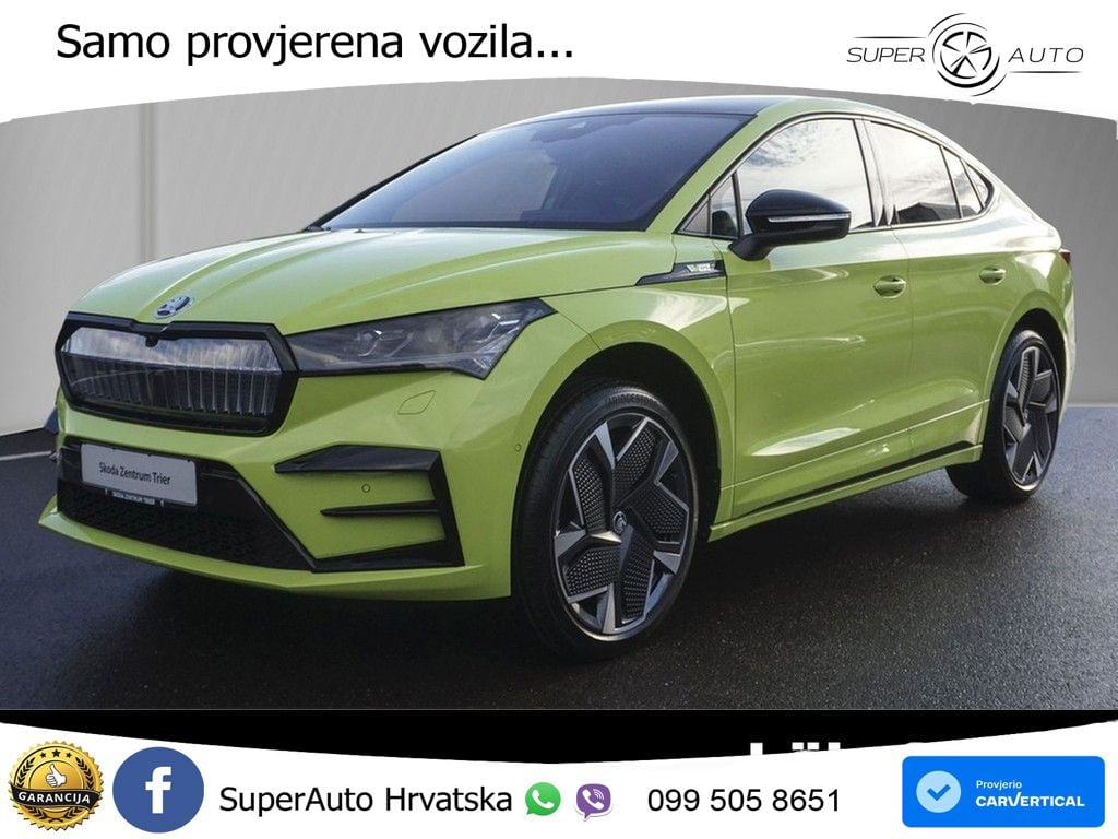Škoda Enyaq iV RS 82 kWh (340 KS) AWD Lounge LED+GR SJED+ACC