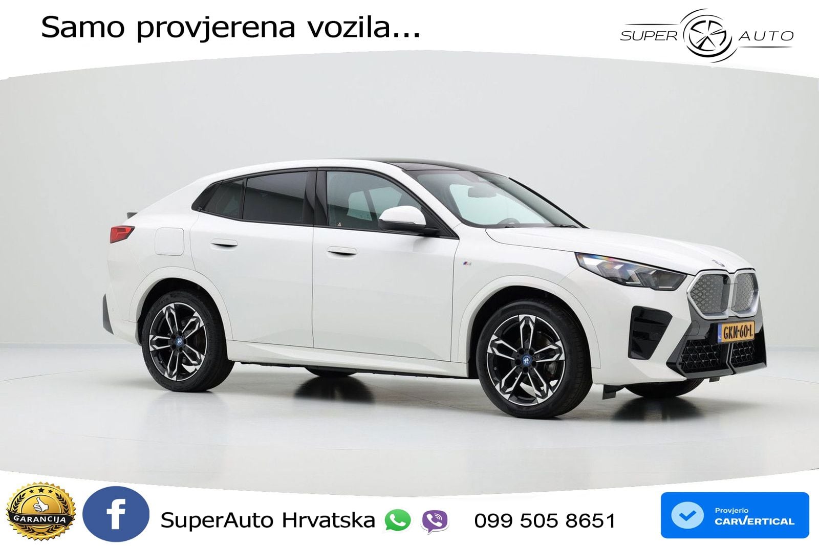 BMW iX2 66.5 kWh (204 KS) eDrive20 M Sport