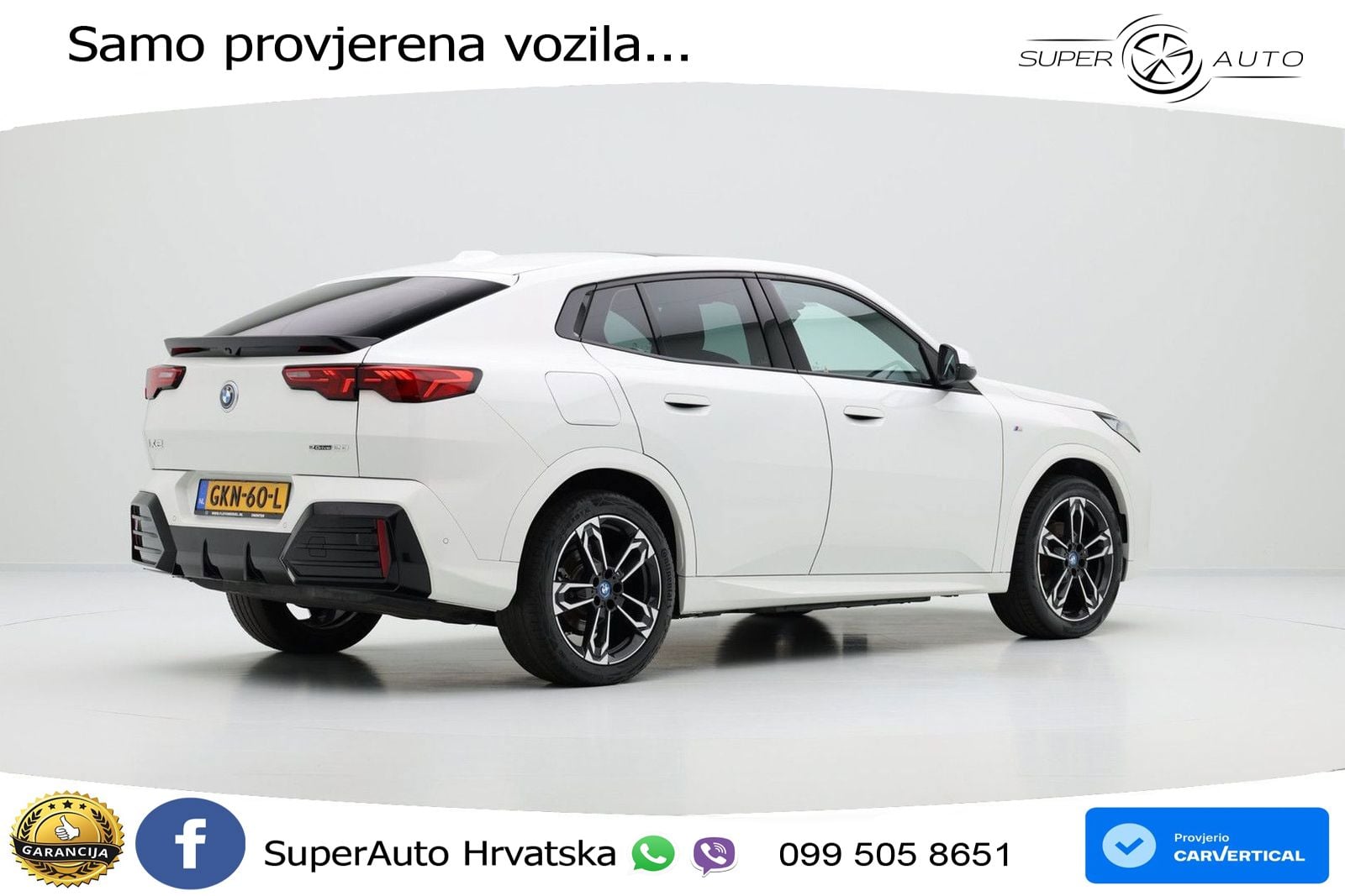 BMW iX2 66.5 kWh (204 KS) eDrive20 M Sport