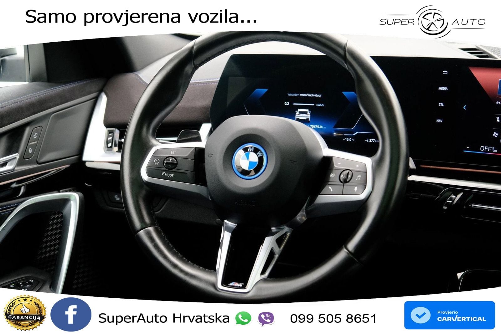 BMW iX2 66.5 kWh (204 KS) eDrive20 M Sport