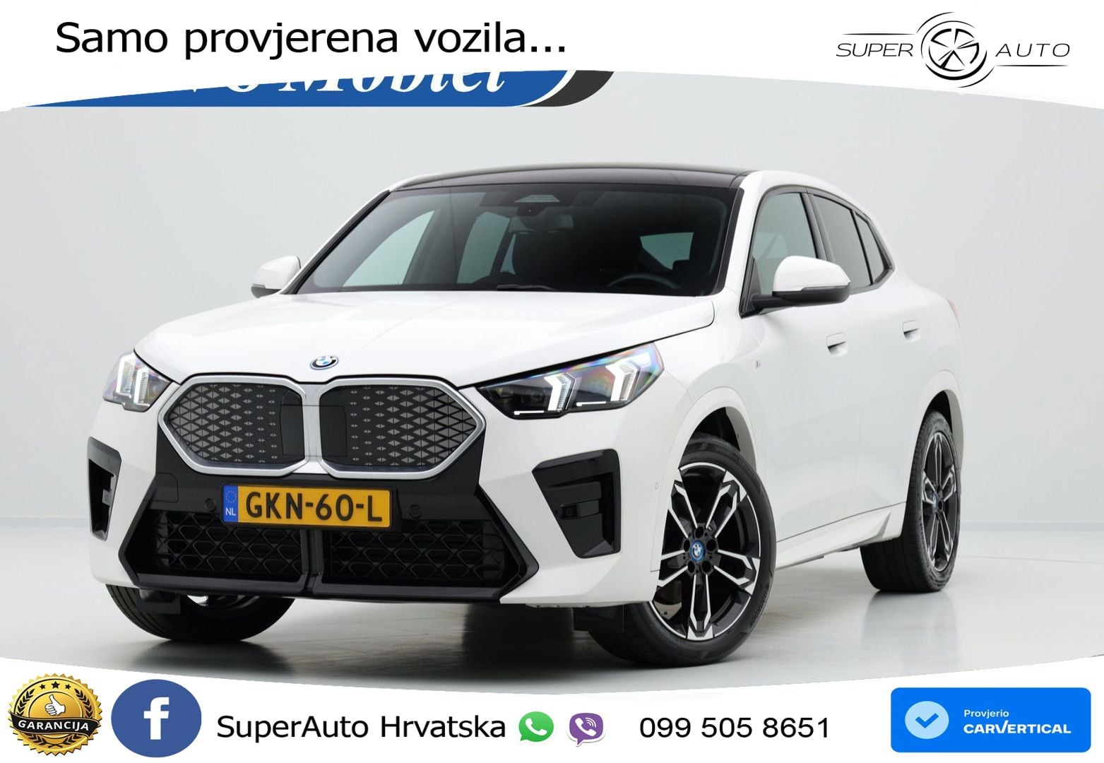 BMW iX2 66.5 kWh (204 KS) eDrive20 M Sport