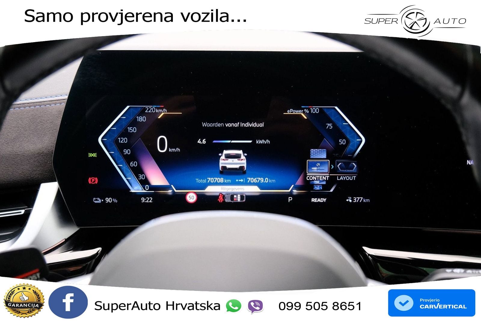 BMW iX2 66.5 kWh (204 KS) eDrive20 M Sport