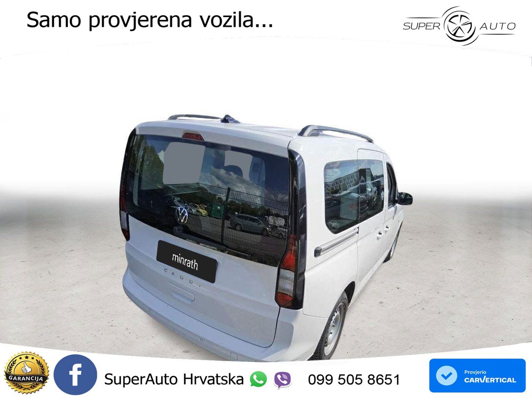 Volkswagen Caddy 2.0 TDI Life AHK+ACC+LED+NAVI+PDC+SHZ+TOTW 102 KS