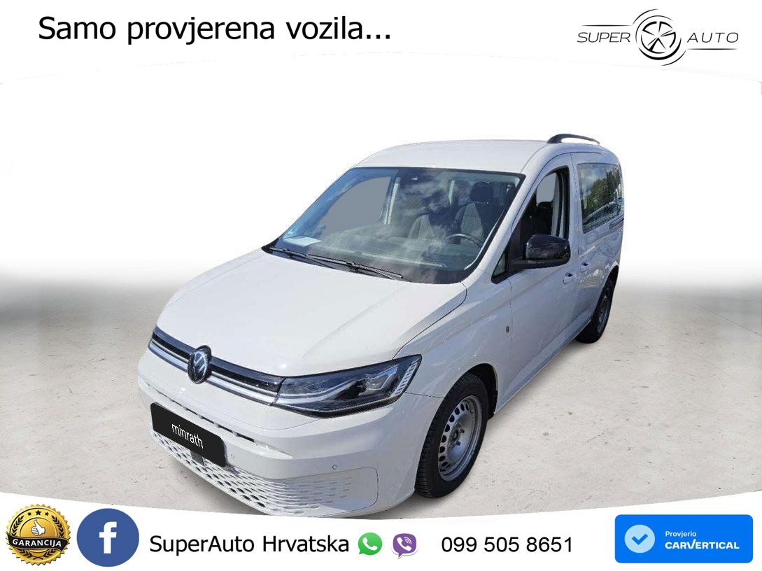 Volkswagen Caddy 2.0 TDI Life AHK+ACC+LED+NAVI+PDC+SHZ+TOTW 102 KS