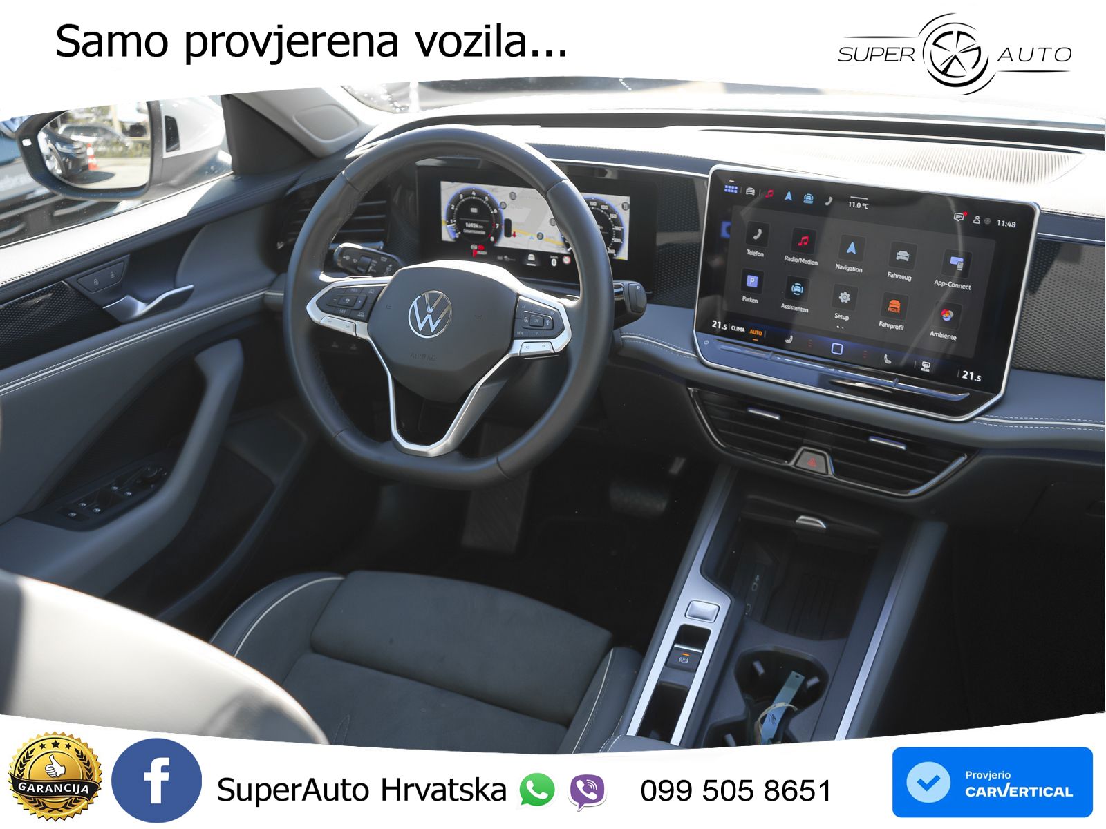 Volkswagen Passat Variant 1.5 eTSI (150 KS) DSG Business LED+GR SJED+ACC