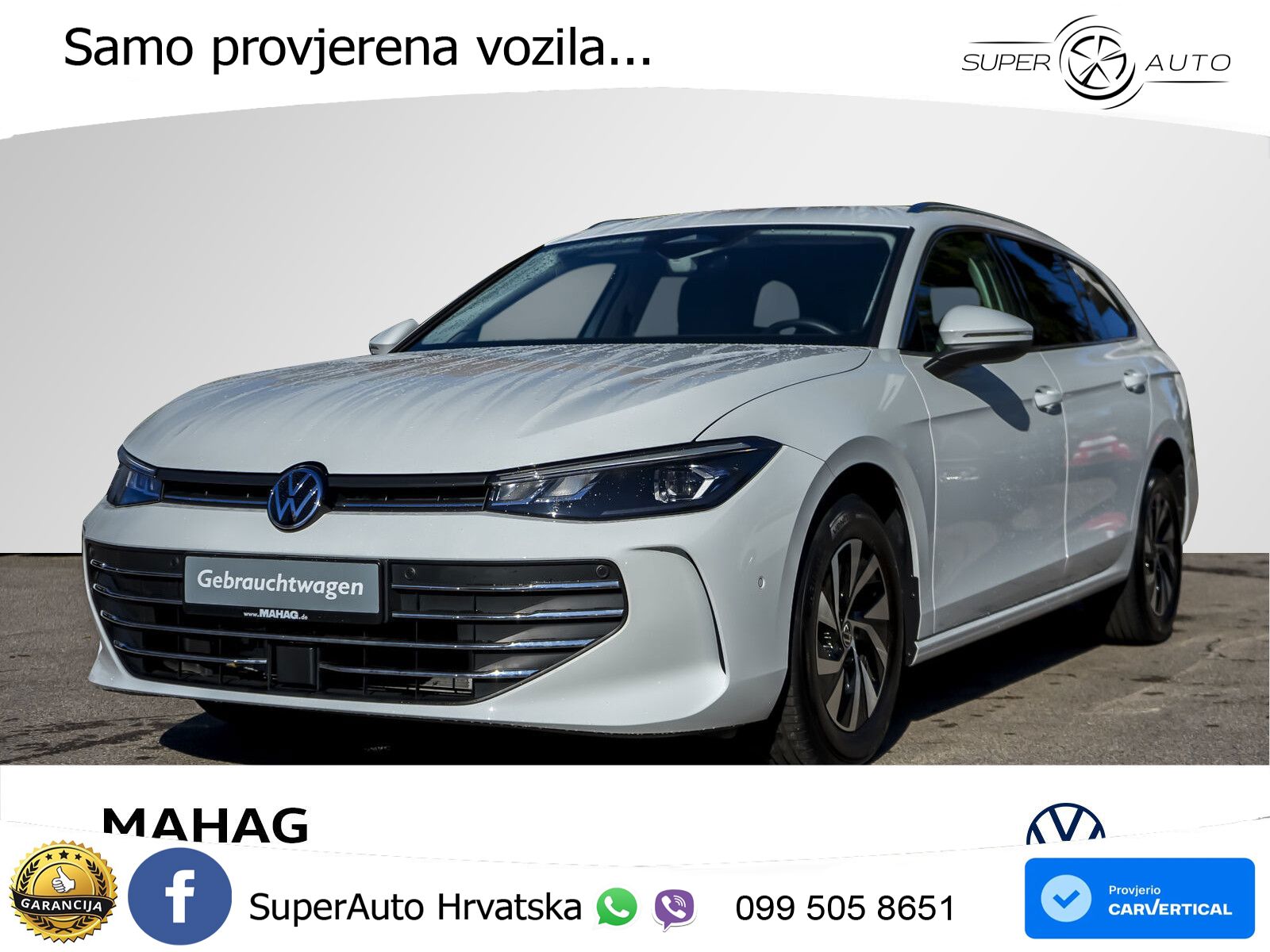 Volkswagen Passat Variant 1.5 eTSI (150 KS) DSG Business LED+GR SJED+ACC