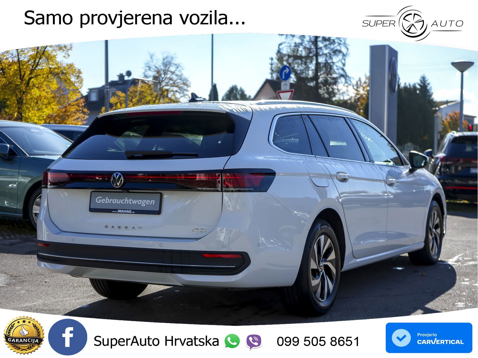 Volkswagen Passat Variant 1.5 eTSI (150 KS) DSG Business LED+GR SJED+ACC