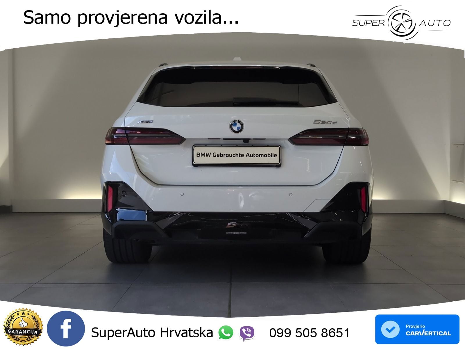 BMW 520d Touring (197 KS) xDrive Steptronic M Sport LED+GR SJED+ACC