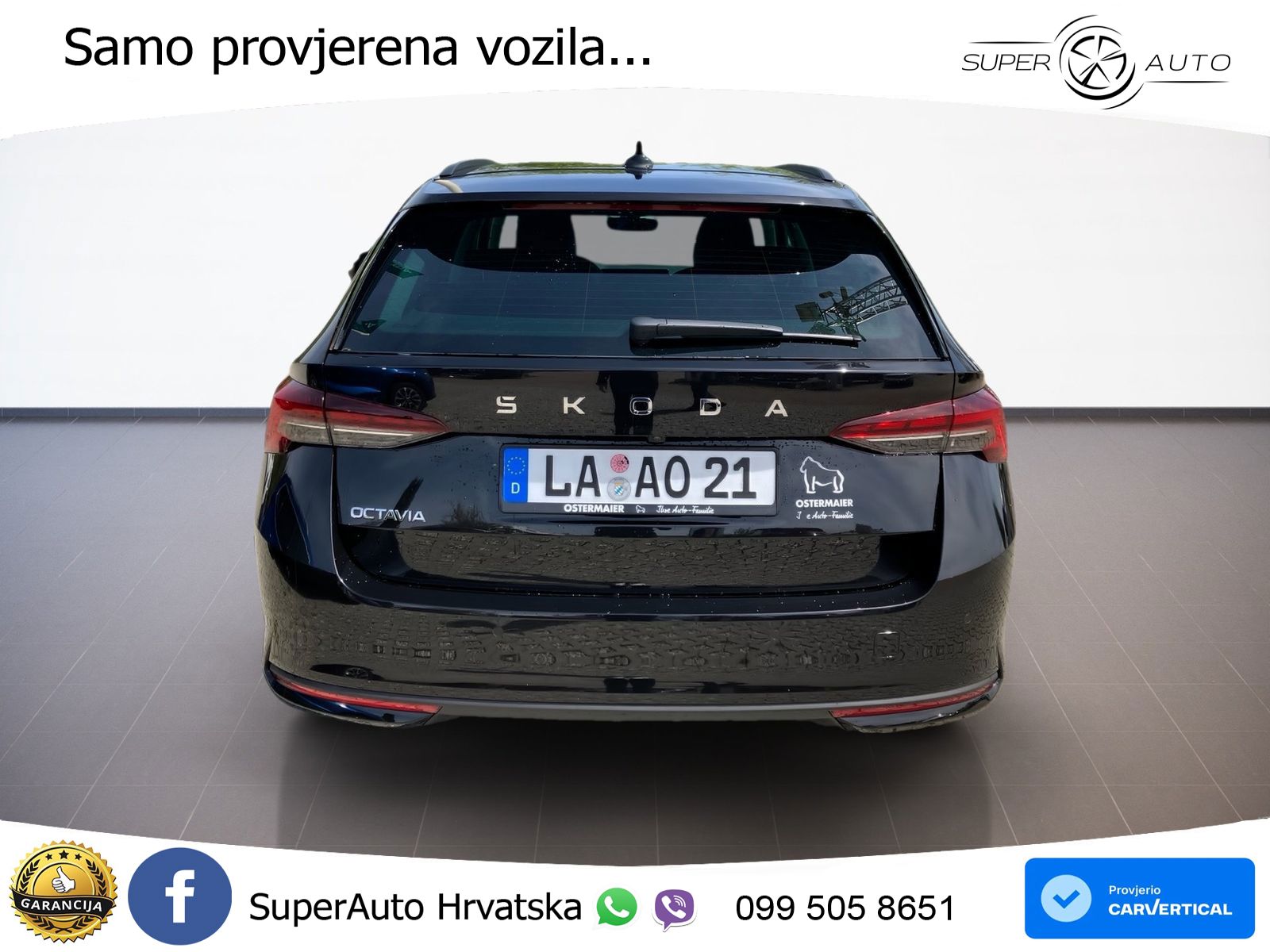 Škoda Octavia Combi 2.0 TDI (150 KS) DSG LED+GR SJED+ACC