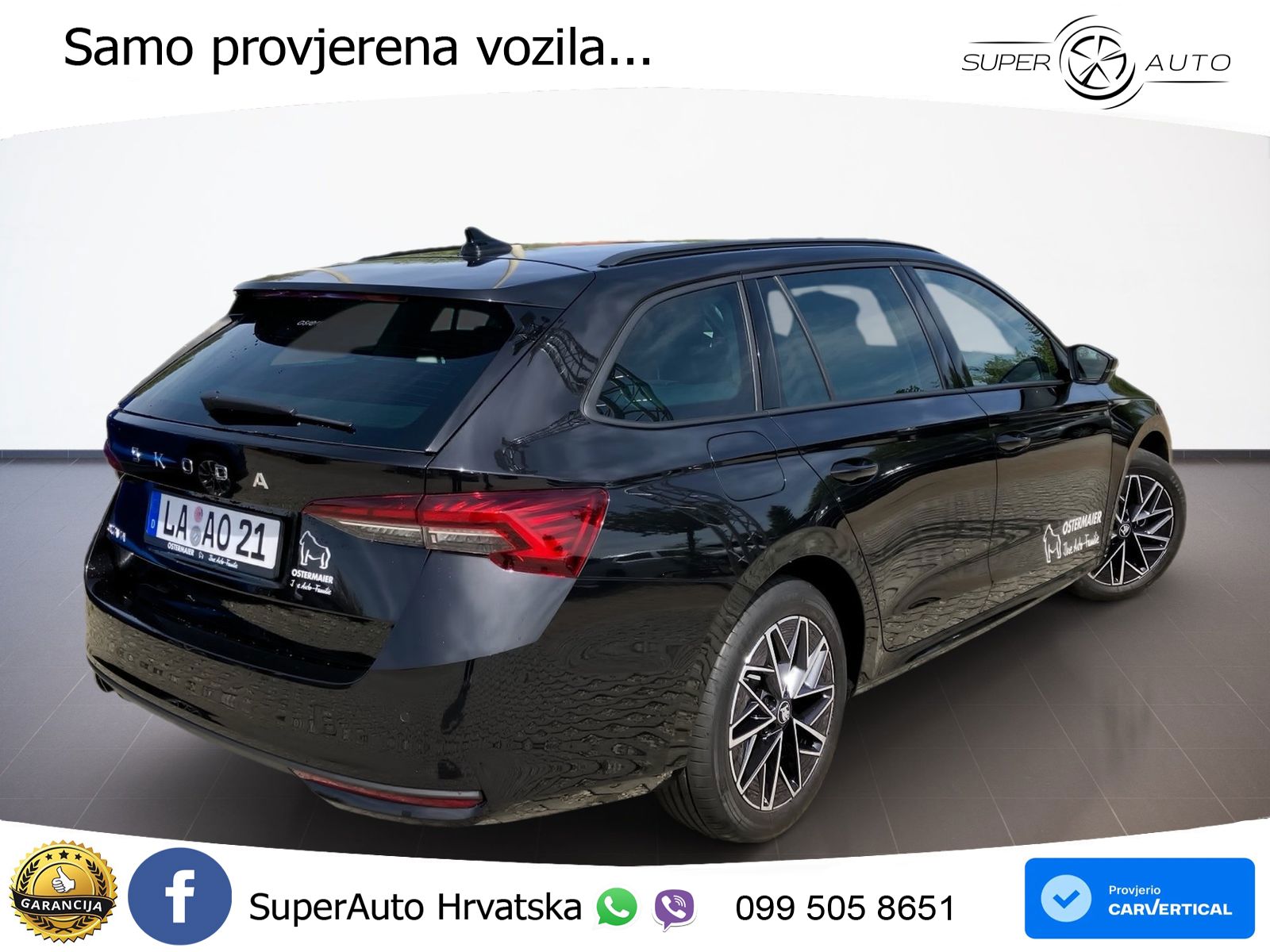 Škoda Octavia Combi 2.0 TDI (150 KS) DSG LED+GR SJED+ACC