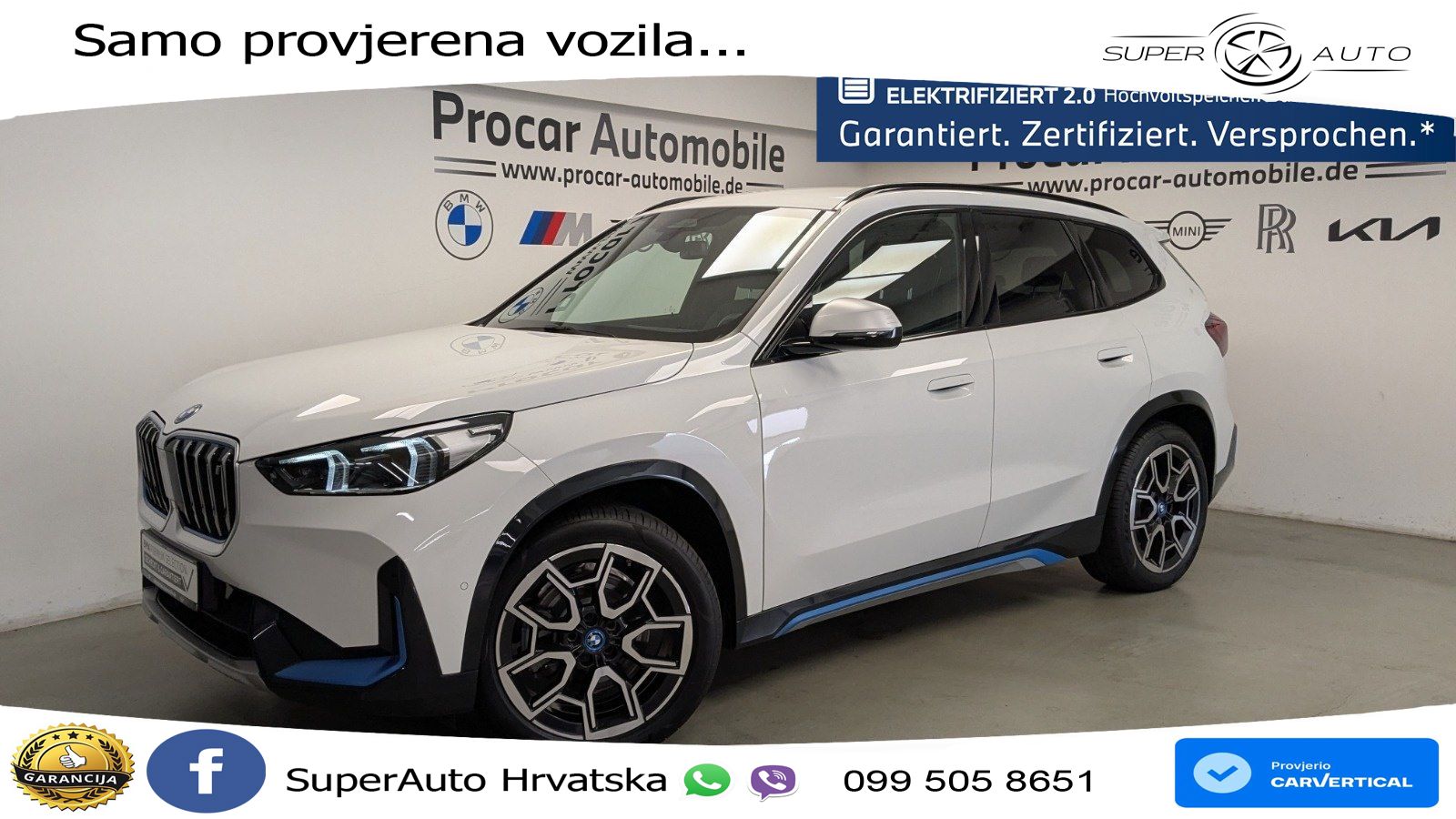 BMW iX1 68 kWh (313 KS) xDrive30 xLine LED+GR SJED+ACC