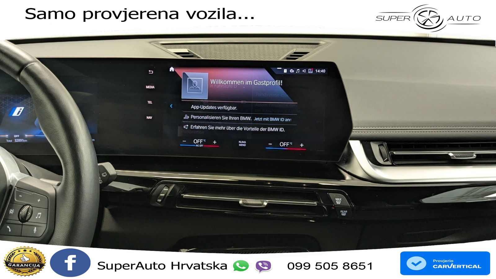 BMW iX1 68 kWh (313 KS) xDrive30 xLine LED+GR SJED+ACC