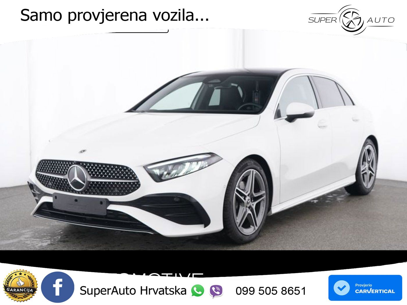 Mercedes-Benz A 200d 8G-DCT AMG LED+GR SJED+ACC