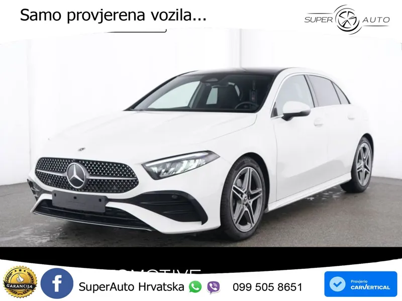 Mercedes-Benz A 200d 8G-DCT AMG LED+GR SJED+ACC
