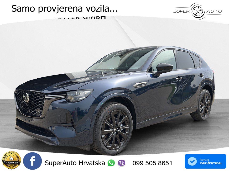 Mazda CX-60 3.3 e-Skyactiv D (254 KS) AWD Automatic MATRIX+GR SJED+KAM