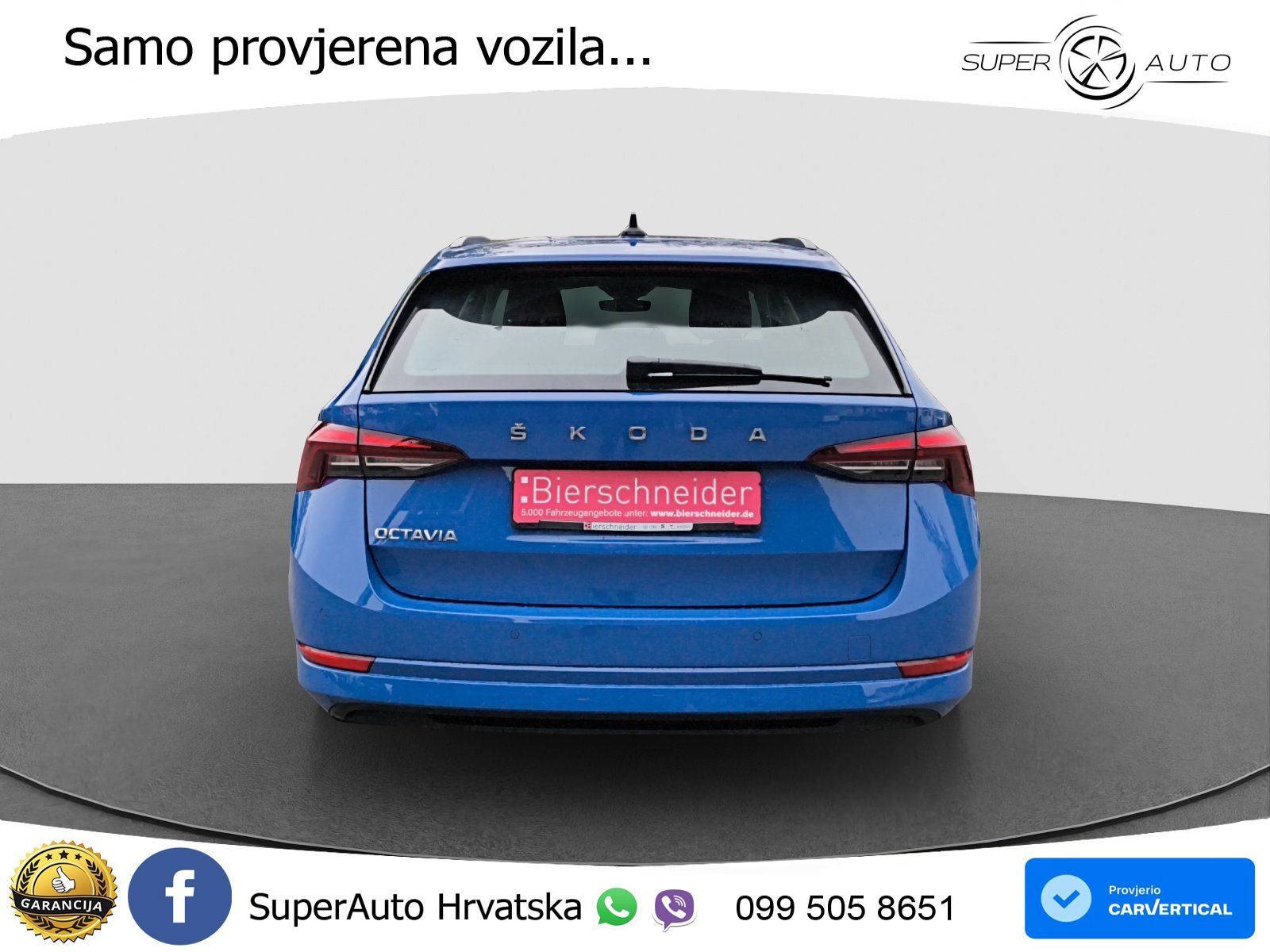 Škoda Octavia Combi 2.0 TDI (150 KS) LED+GR SJED+ACC