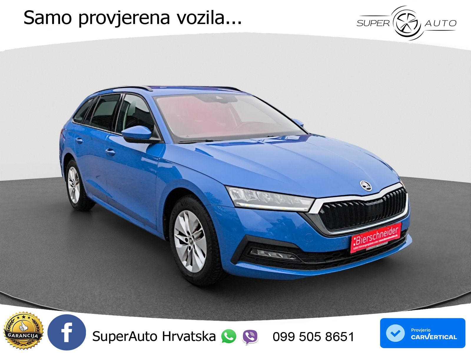 Škoda Octavia Combi 2.0 TDI (150 KS) LED+GR SJED+ACC