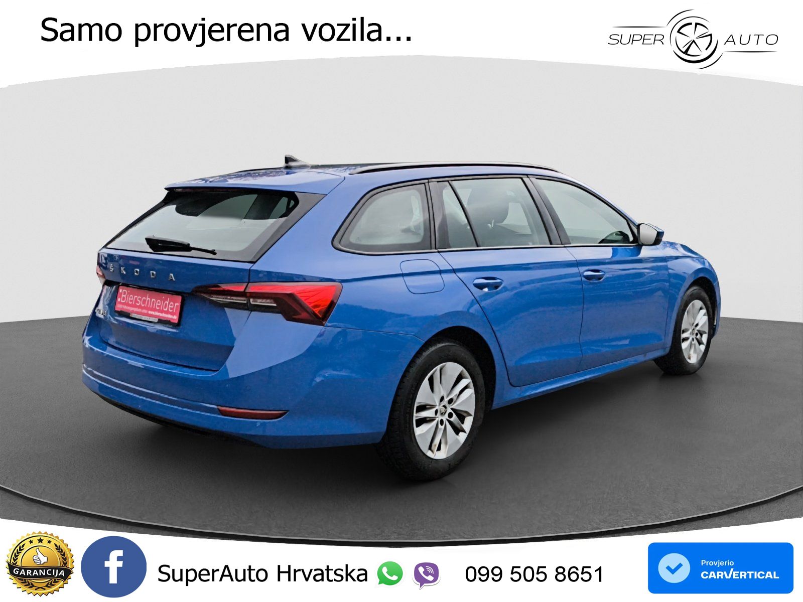 Škoda Octavia Combi 2.0 TDI (150 KS) LED+GR SJED+ACC