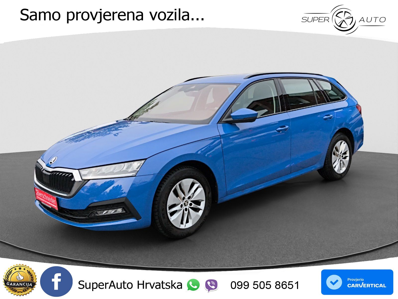 Škoda Octavia Combi 2.0 TDI (150 KS) LED+GR SJED+ACC