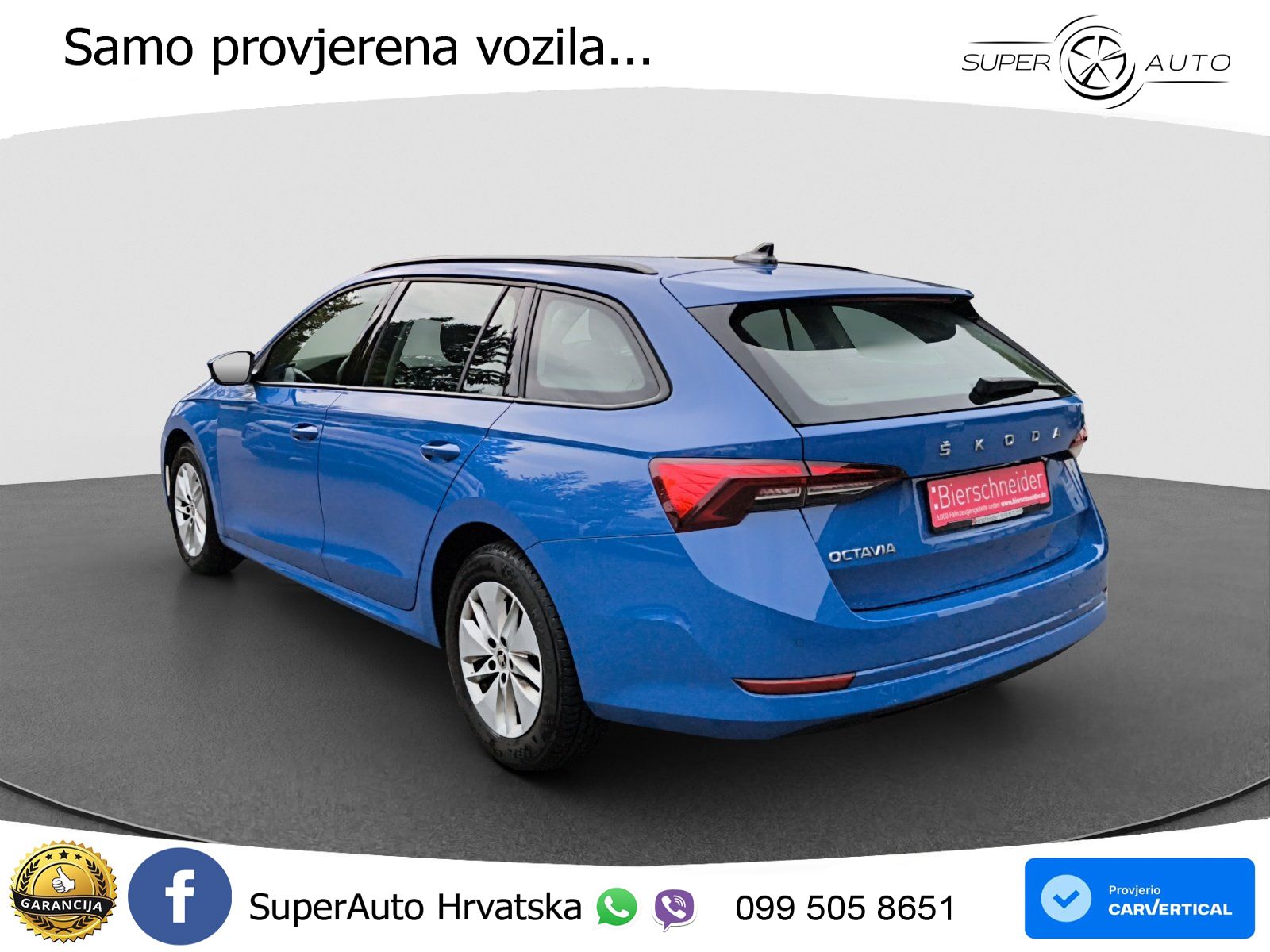 Škoda Octavia Combi 2.0 TDI (150 KS) LED+GR SJED+ACC