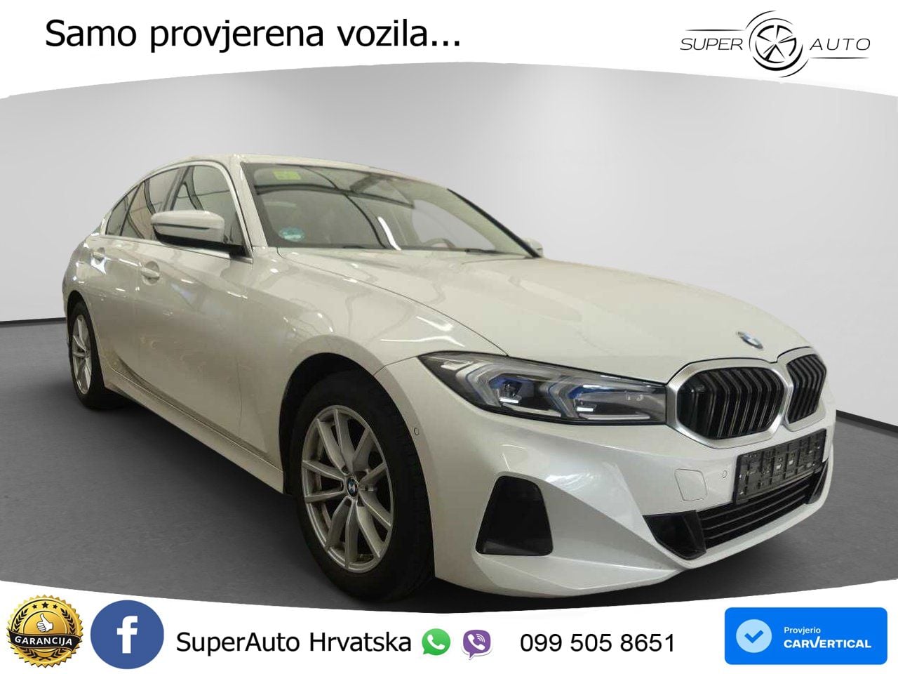 BMW 320d (190 KS) Steptronic LED+GR SJED+ACC