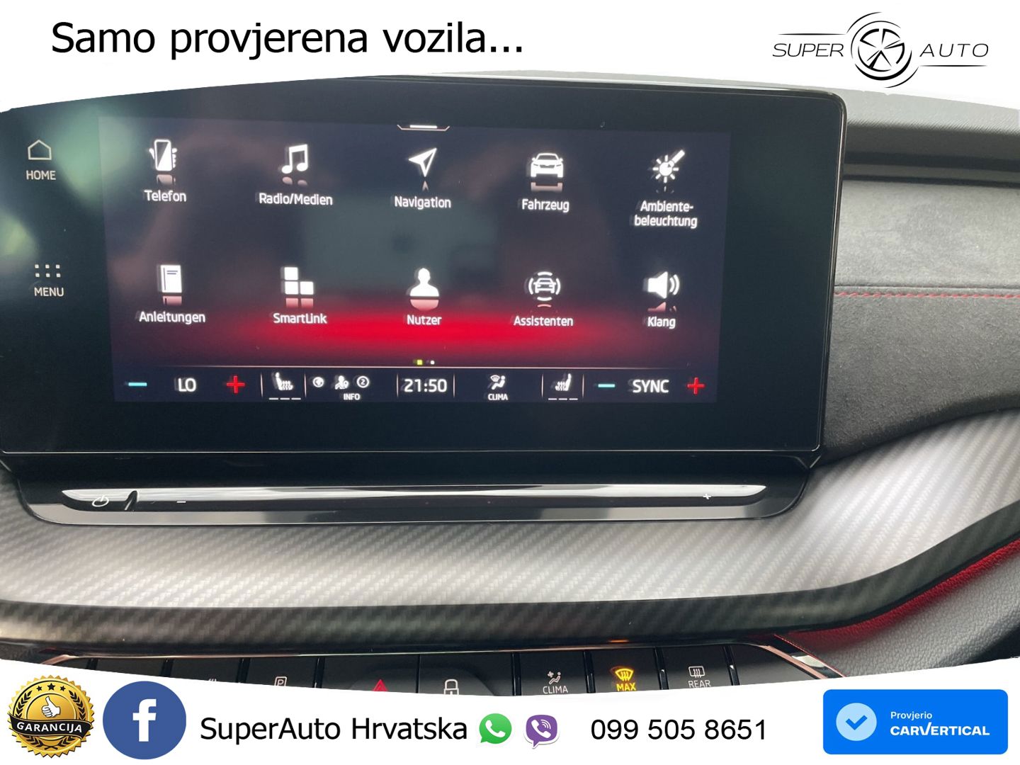 Škoda Octavia Combi RS 2.0 TDI (200 KS) 4x4 DSG LED+GR SJED+ACC
