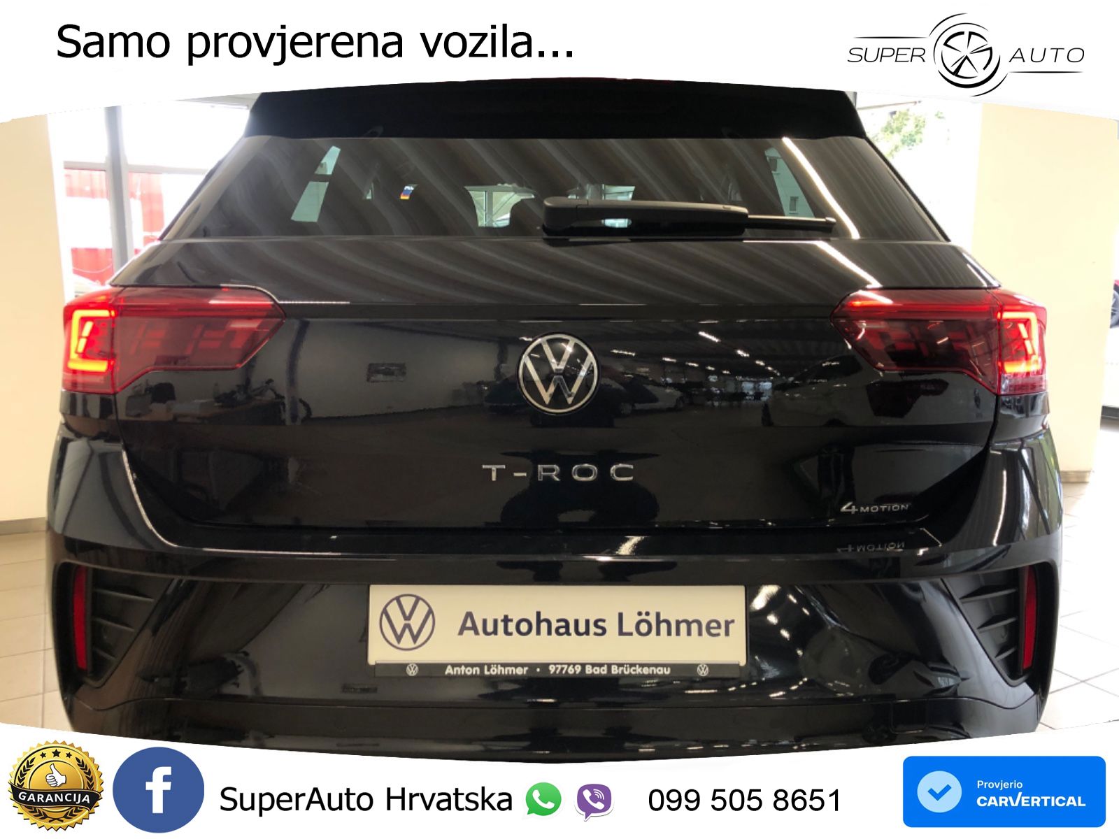 Volkswagen T-Roc I 2.0 TSI (190 KS) 4M DSG LED+GR SJED+ACC